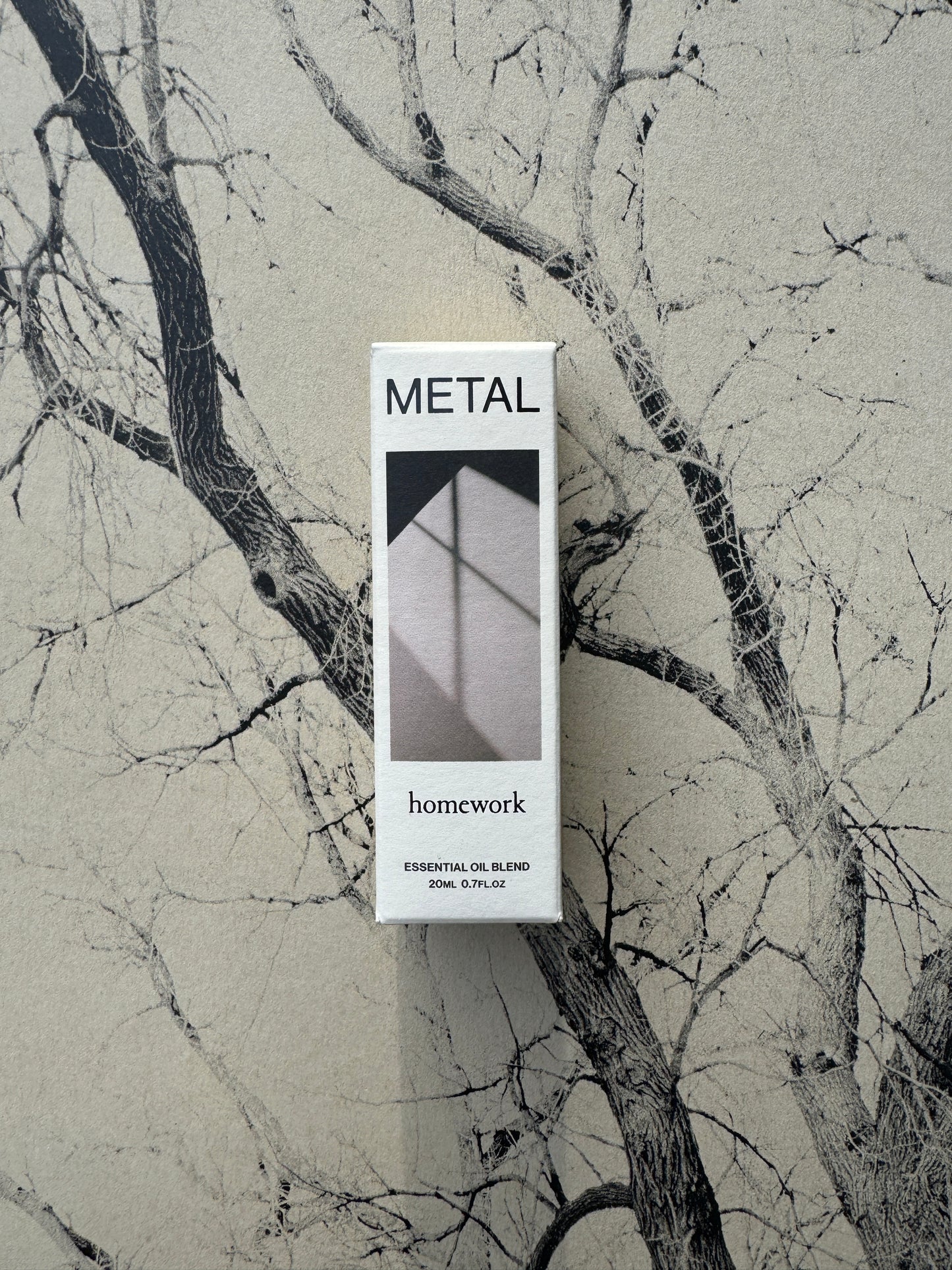 HOMEWORK ESSENTIAL OIL BLEND METAL