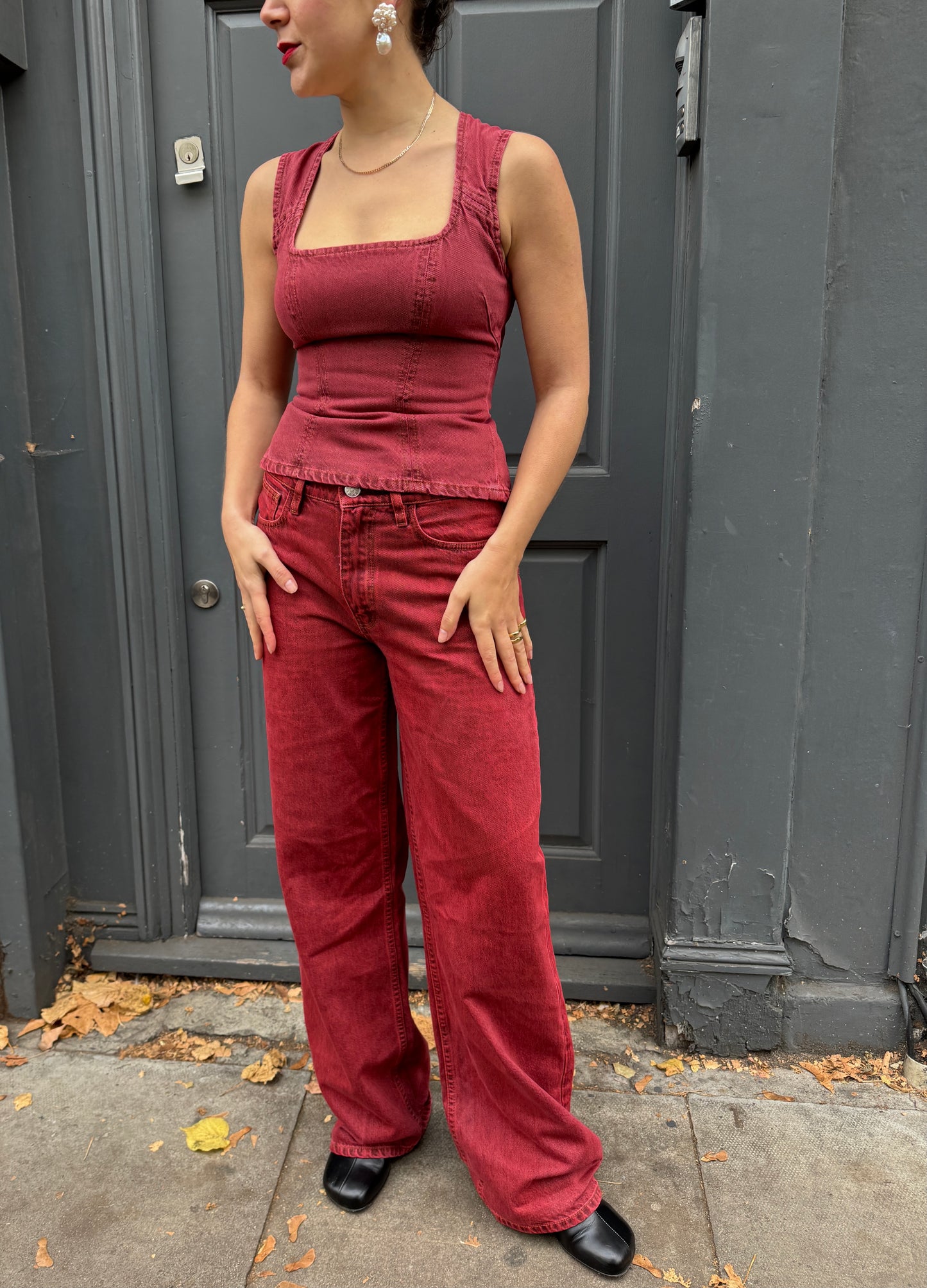 DALA STRADDLE TOP HEAT POINCIANA