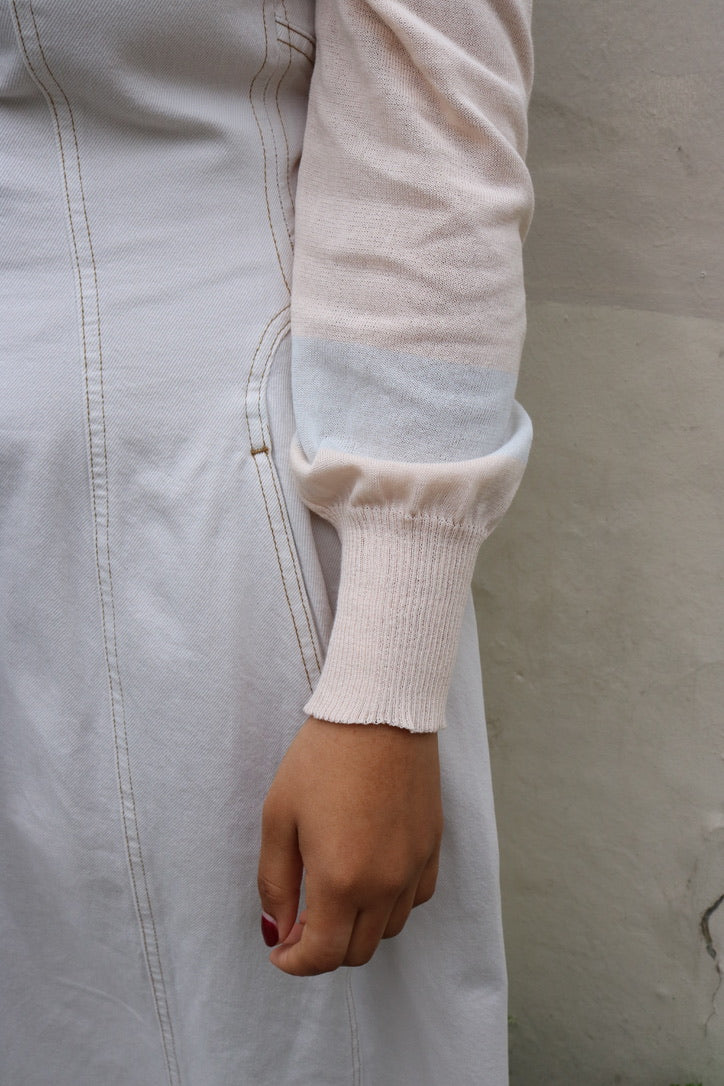 PICKLES STRAIGHT NECK TOP PINK