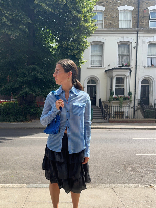 SK VINTAGE MEADHAM KIRCHOFF STRIPE SHIRT