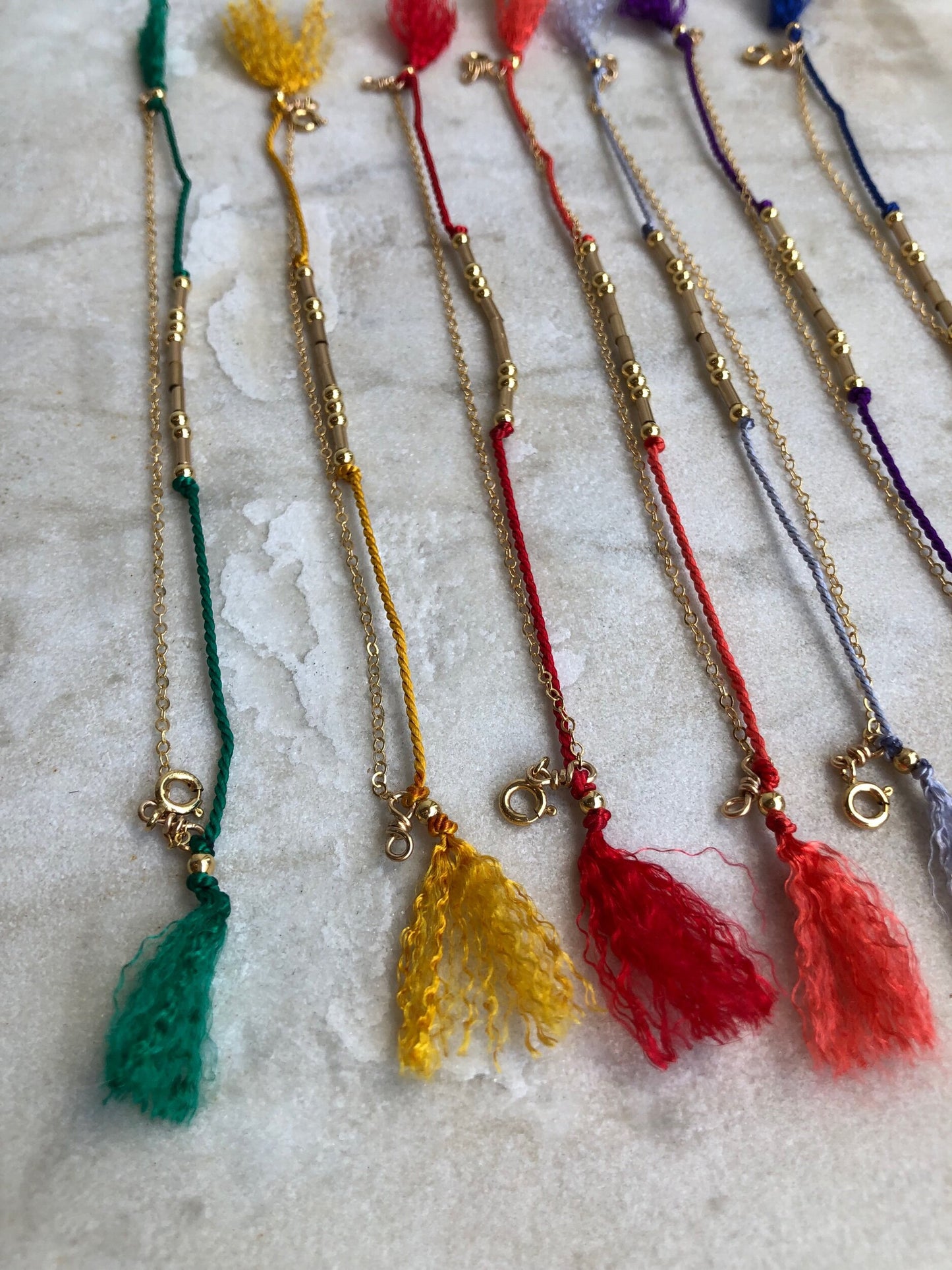 ESOTIC MORSE CODE AND CHAKRAS BRACELET