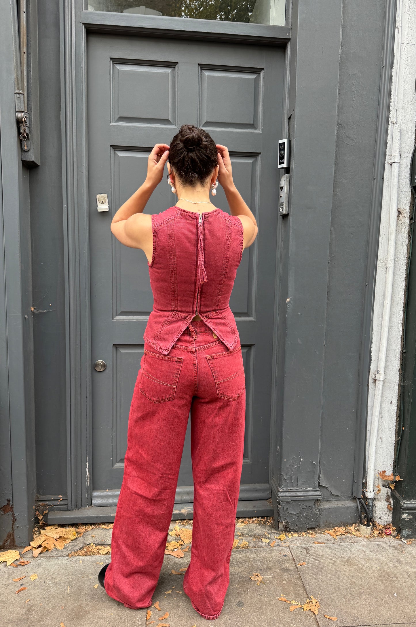 DALA STRADDLE TOP HEAT POINCIANA