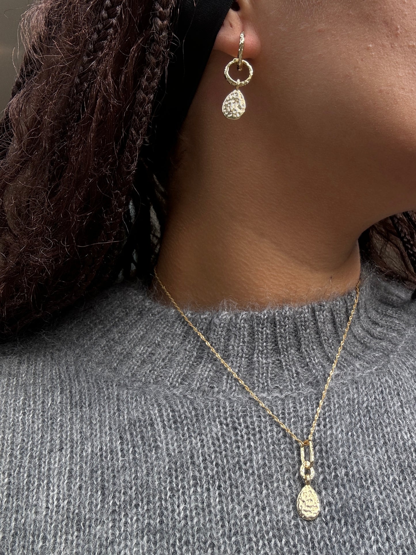 ARIYA CLIO MULTI-WAY EARRINGS GOLD