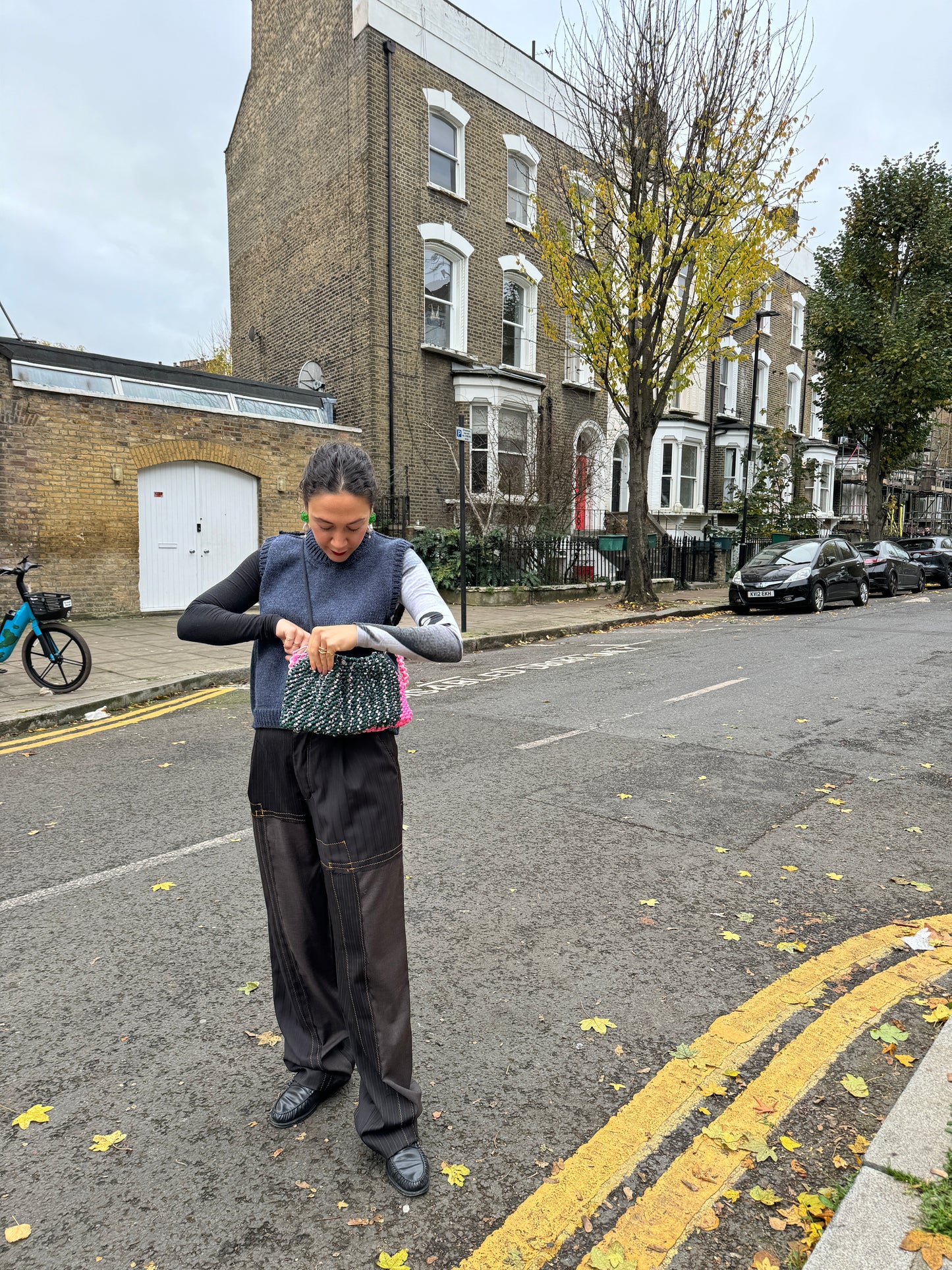 EELLS KIDD TROUSERS BROWN