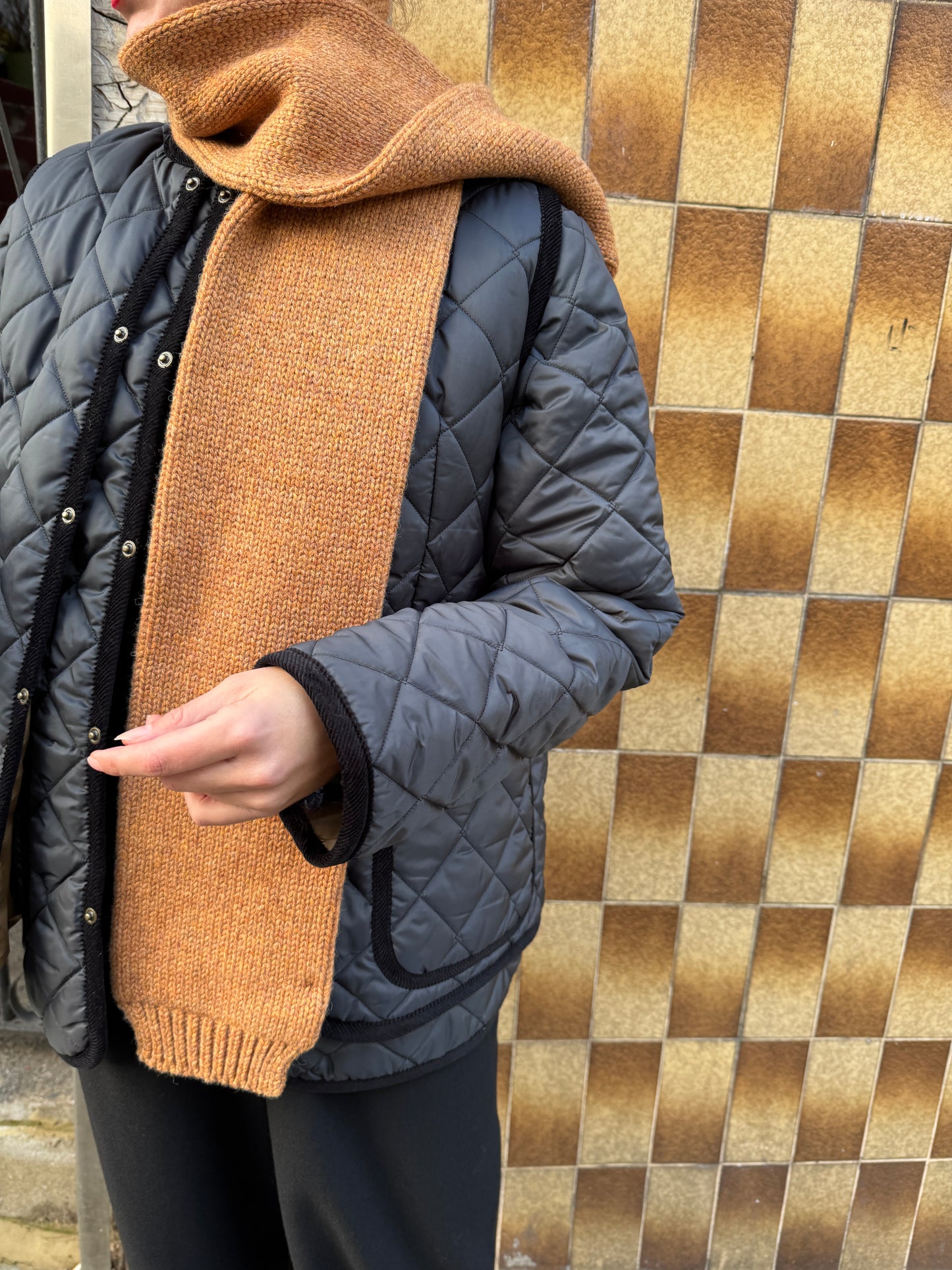 YETTON SCARF - AMBER