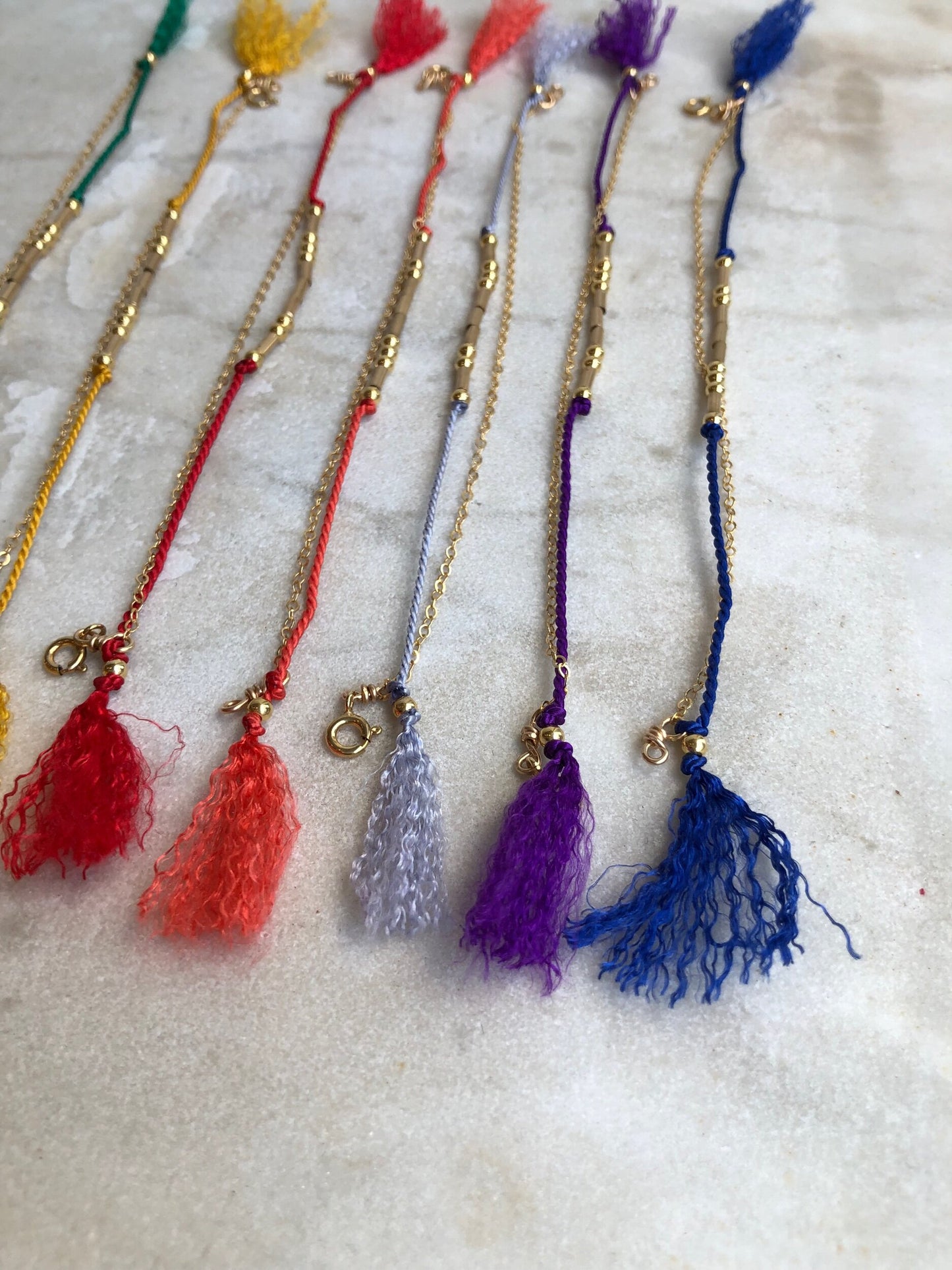 ESOTIC MORSE CODE AND CHAKRAS BRACELET