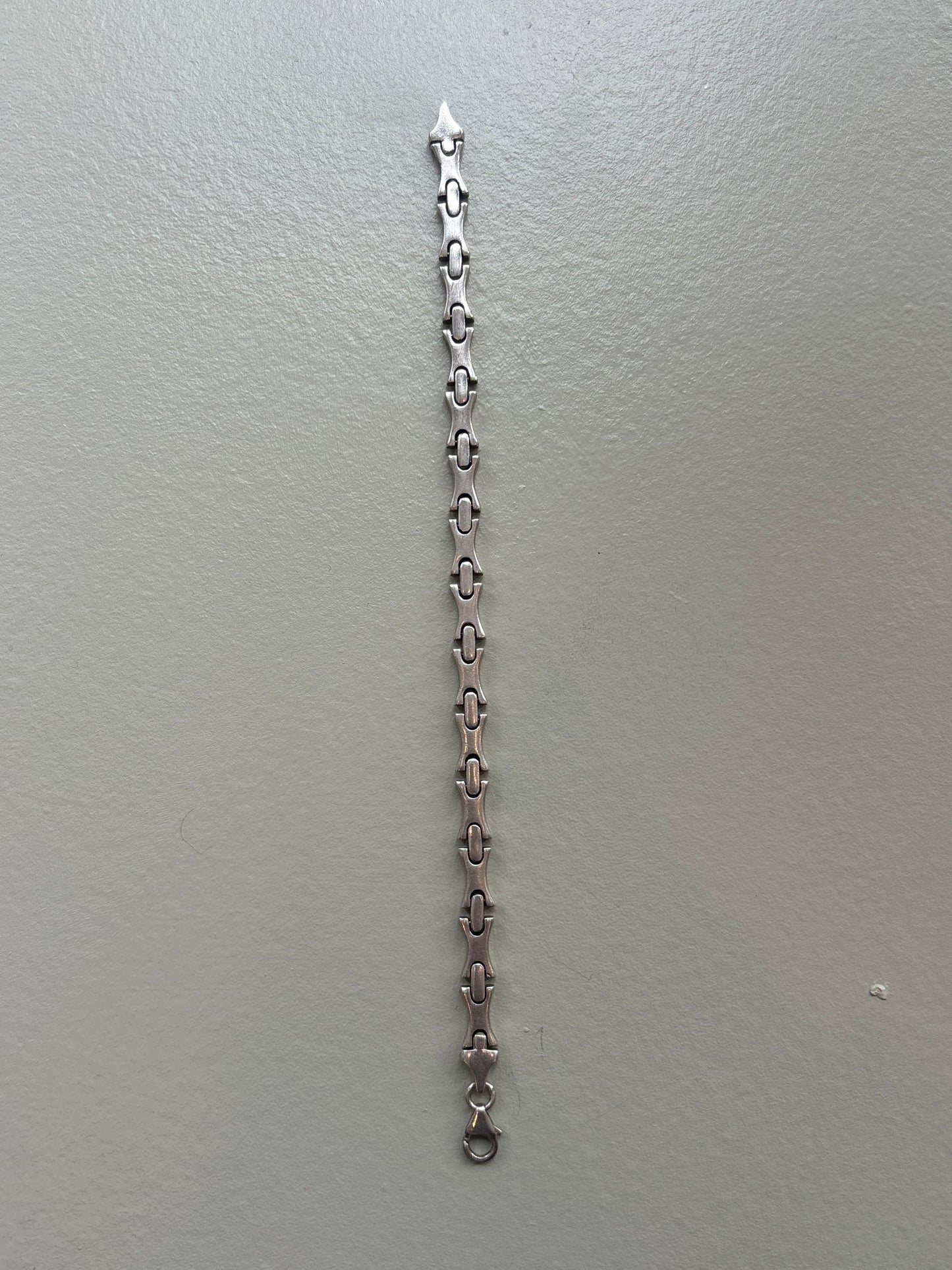 SACROSANCT ART DECO PANEL LINK BRACELET