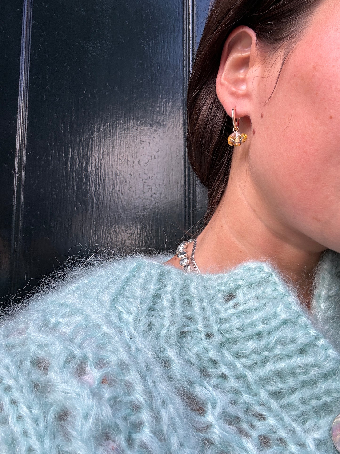 SISI JOIA FLEURETTE EARRINGS YELLOW