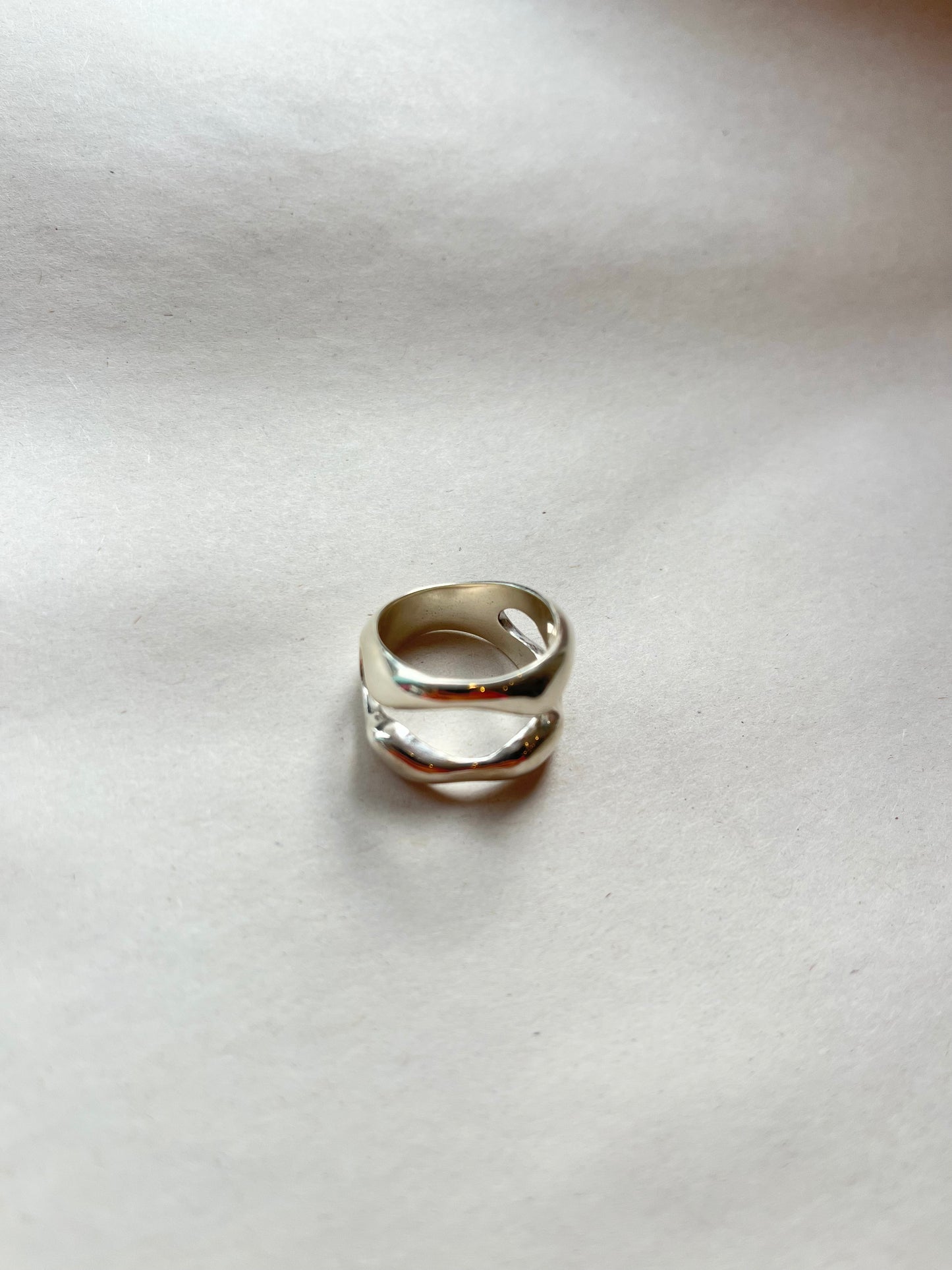 CAROLINA DE BARROS DUAS RING SILVER