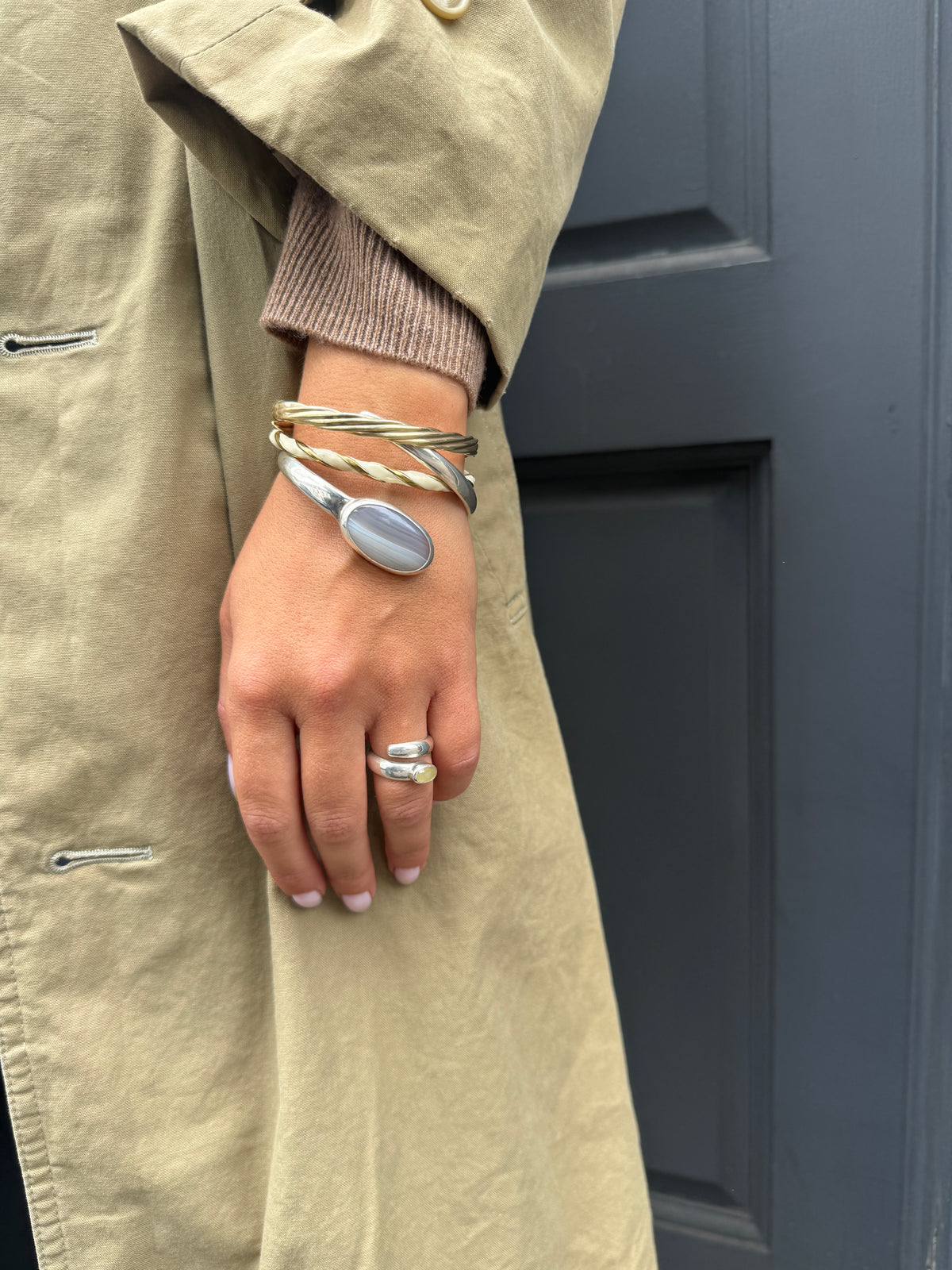 LOUISE SALAUN SPIRAL BRACELET