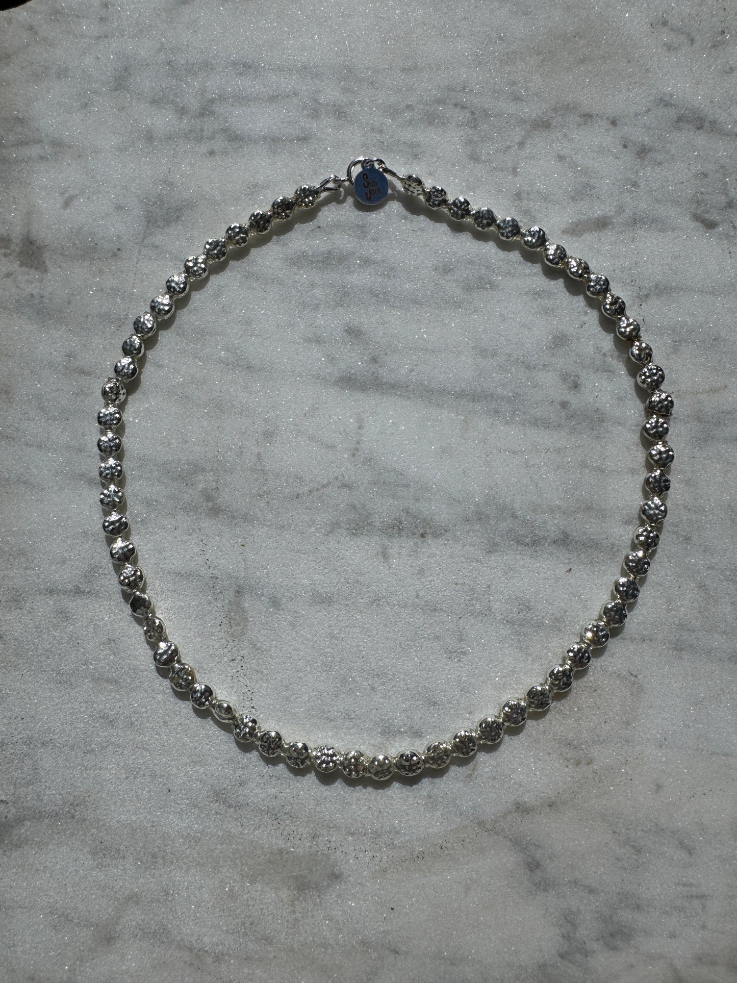 SISI JOIA PASTILLE NECKLACE - SILVER