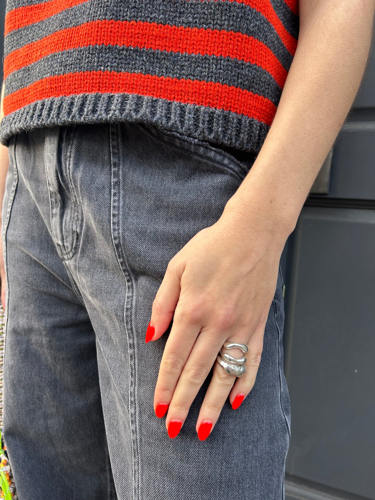 ANNA ARROYO SILA RING SILVER