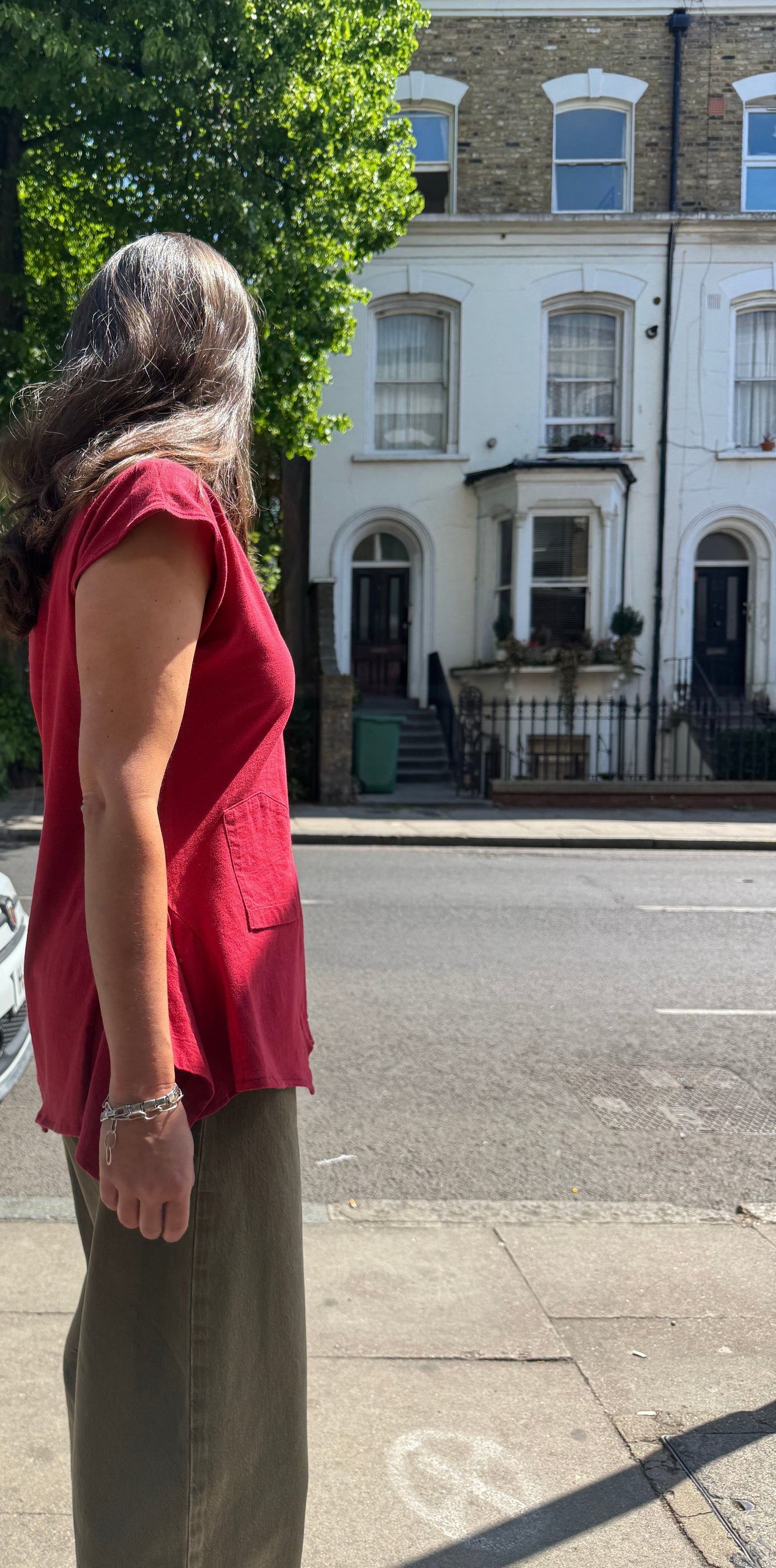 GINA CORRIERI TEE RED