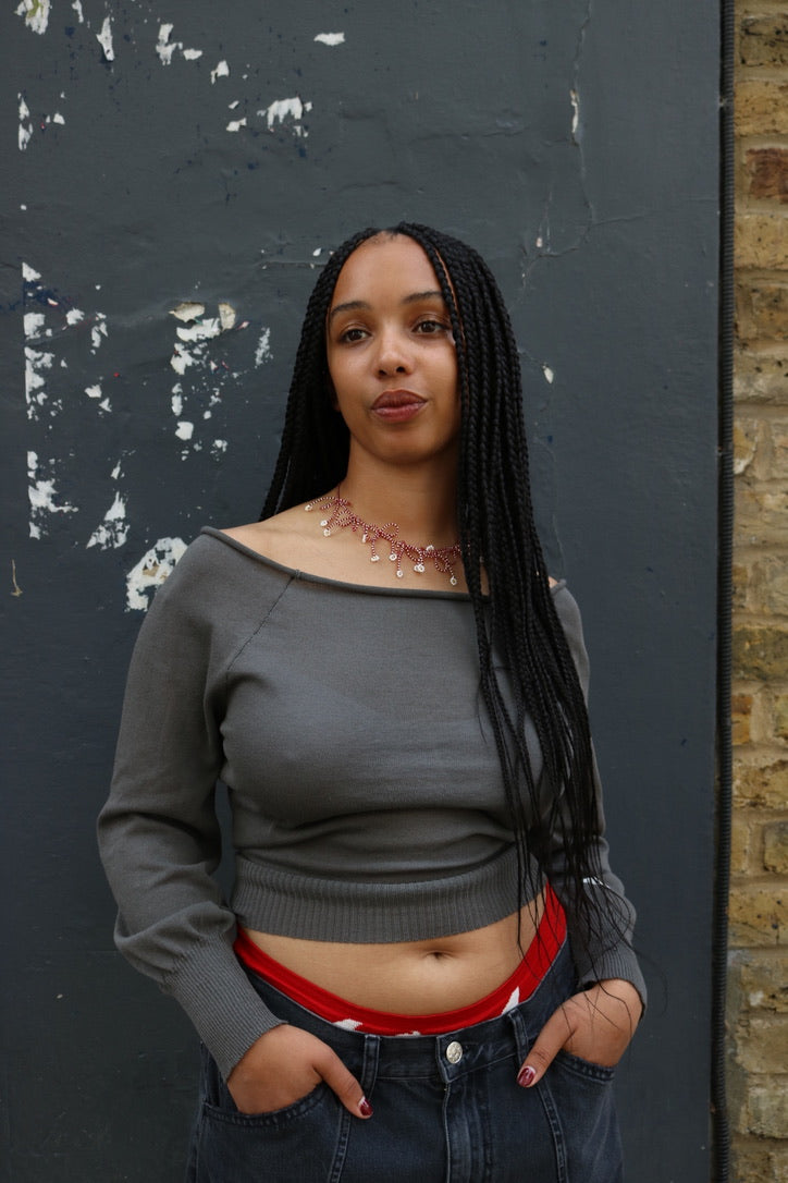 PICKLES STRAIGHT NECK TOP