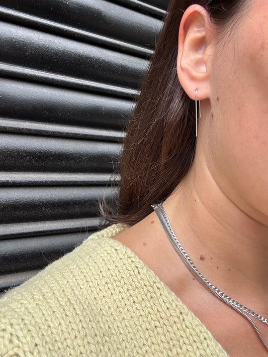 NODO ESSENTIAL EAR THREADS SILVER