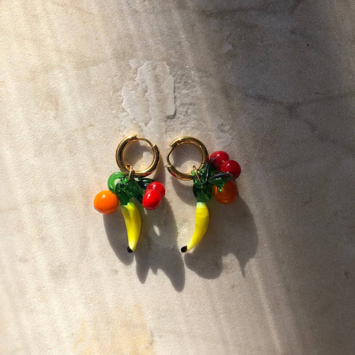 SANDRA ALEXANDRA TRIPLE GROCERY EARRINGS