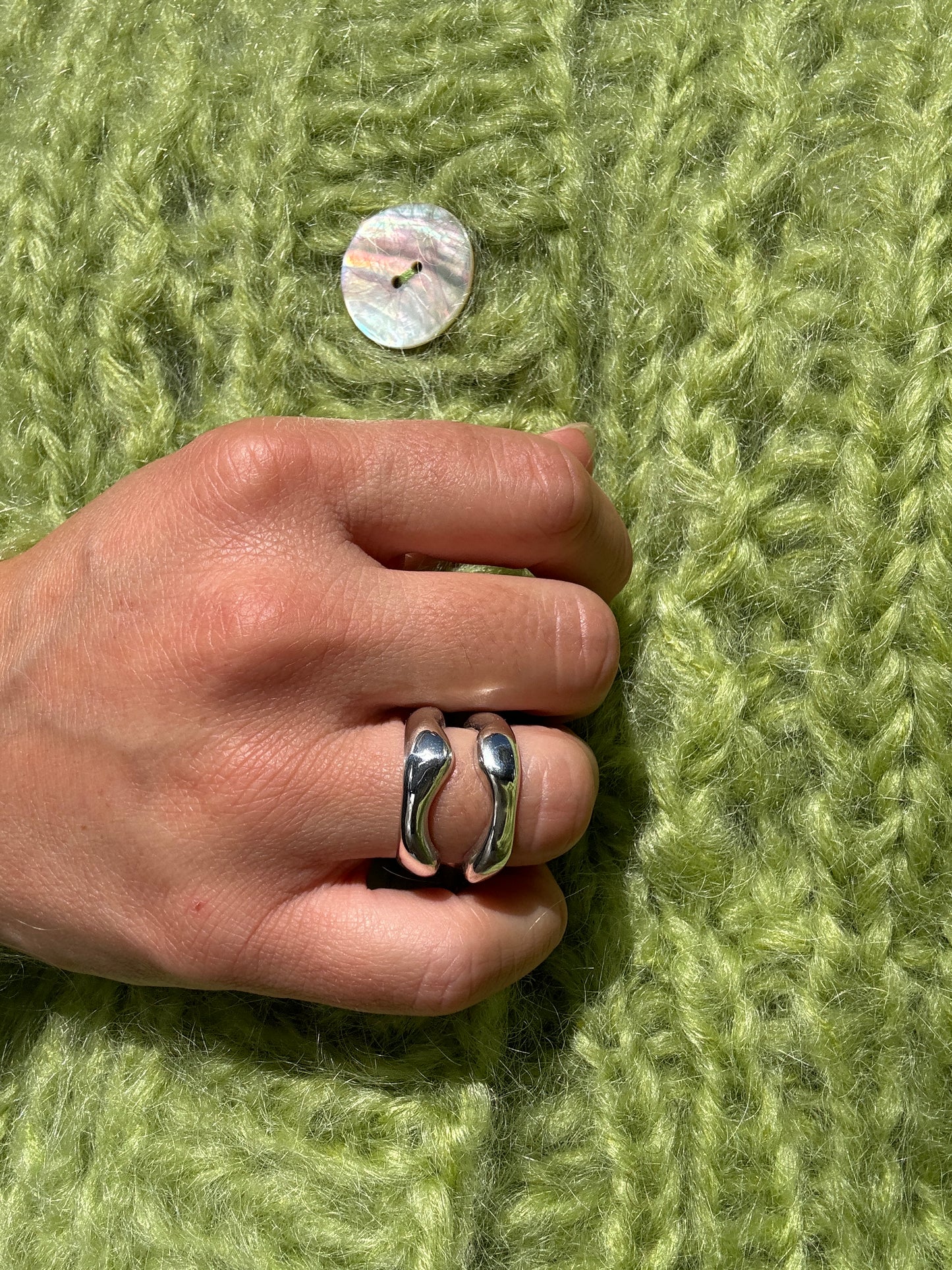 CAROLINA DE BARROS DUAS RING SILVER