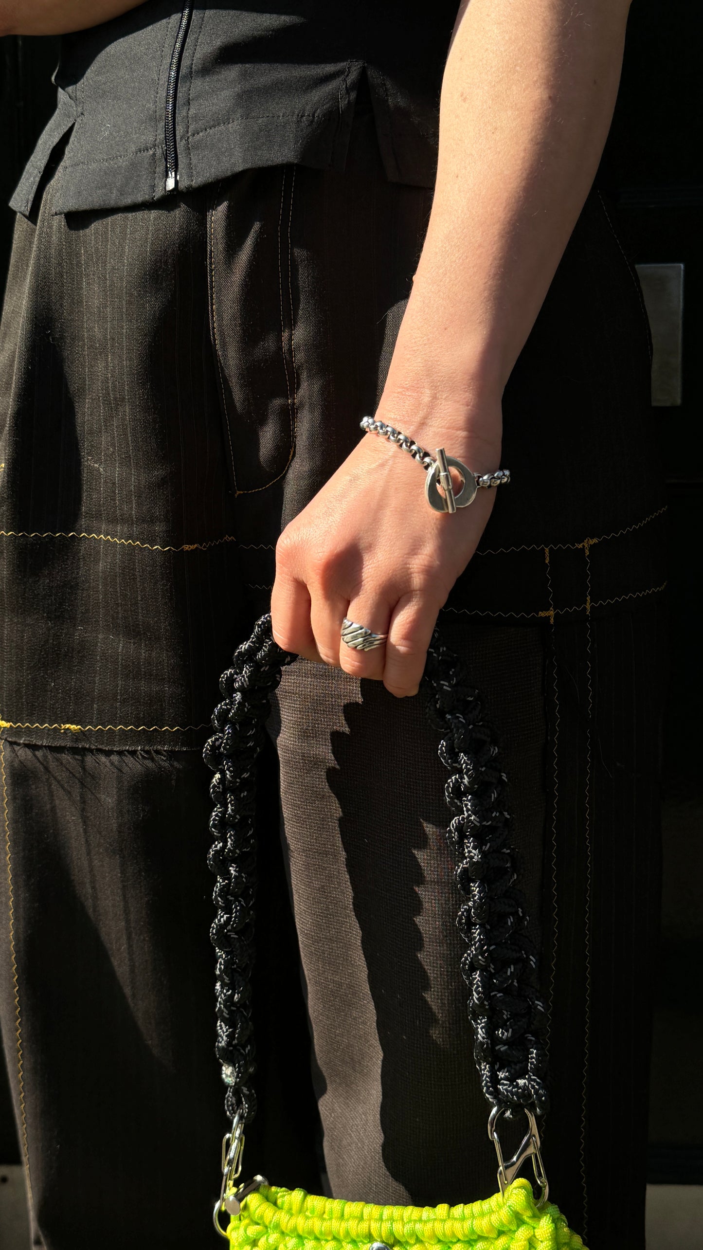 KNOT TODAY SMALL BAG LIME GREEN