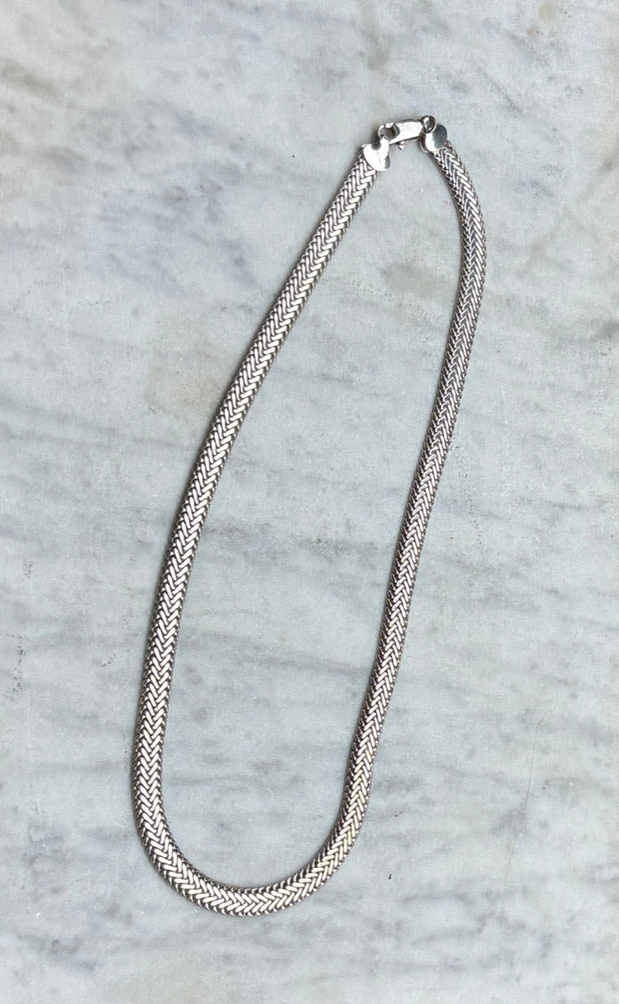 SANCROSANCT 925 SILVER SNAKE CHAIN