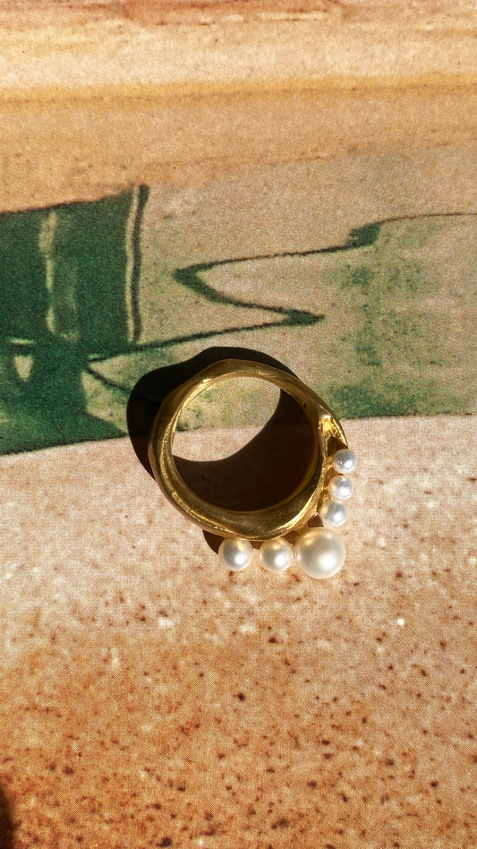 CAROLINA DE BARROS INGA GOLD RING