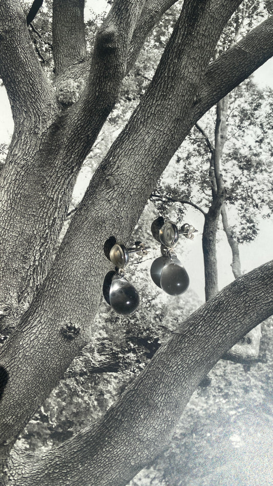 SISI JOIA DANIELLE CLEAR EARRINGS