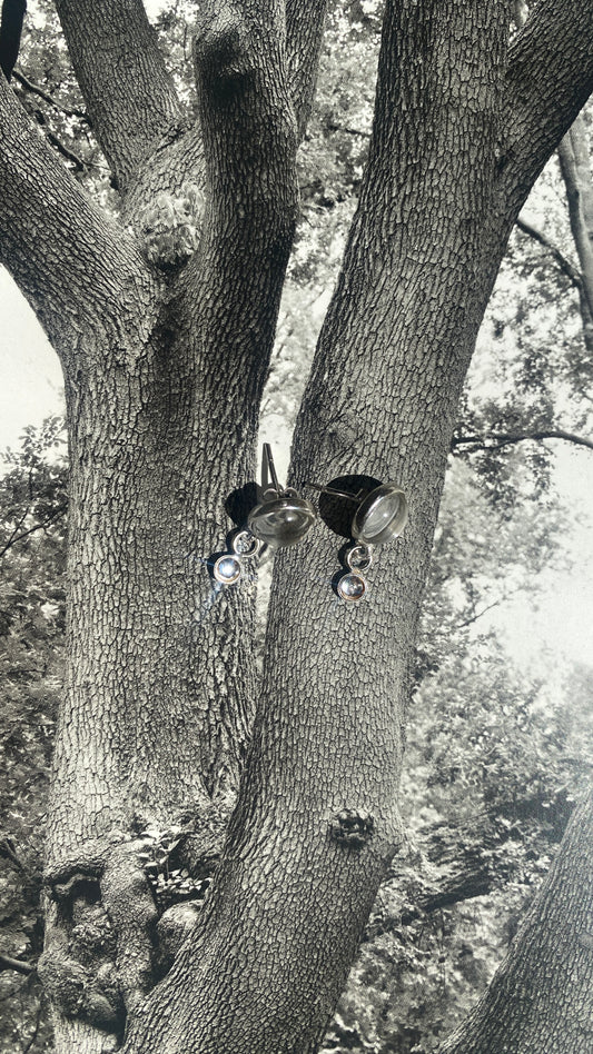 SISI JOIA CABO CLEAR EARRINGS