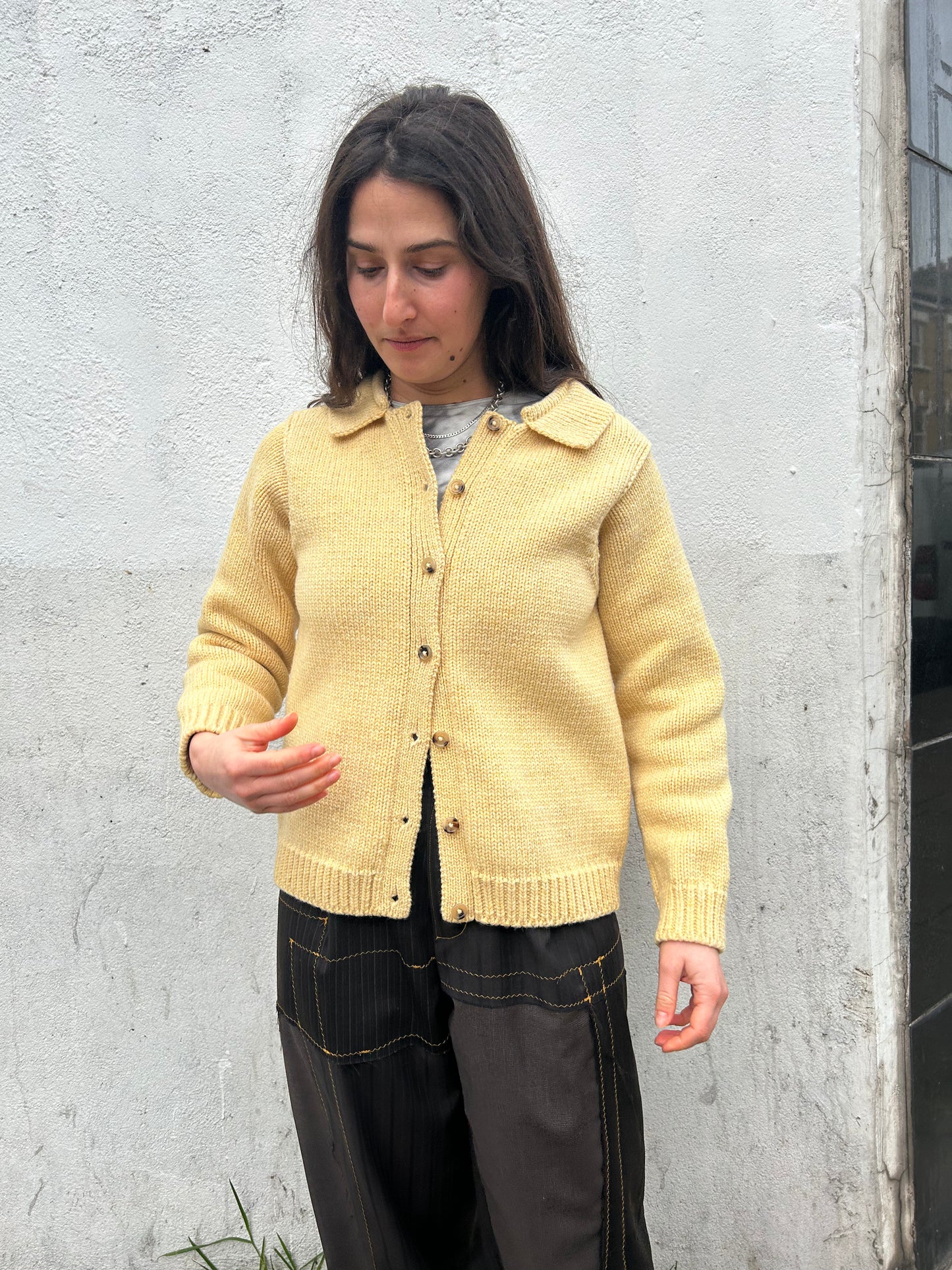 YETTON CARDIGAN BUTTER