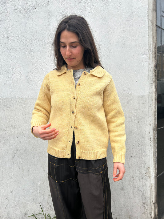 YETTON CARDIGAN BUTTER