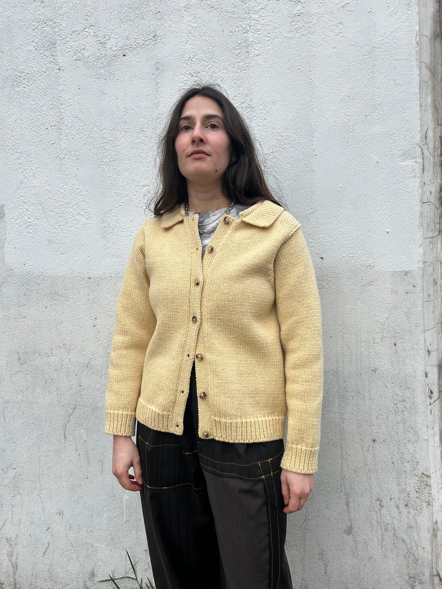 YETTON CARDIGAN BUTTER