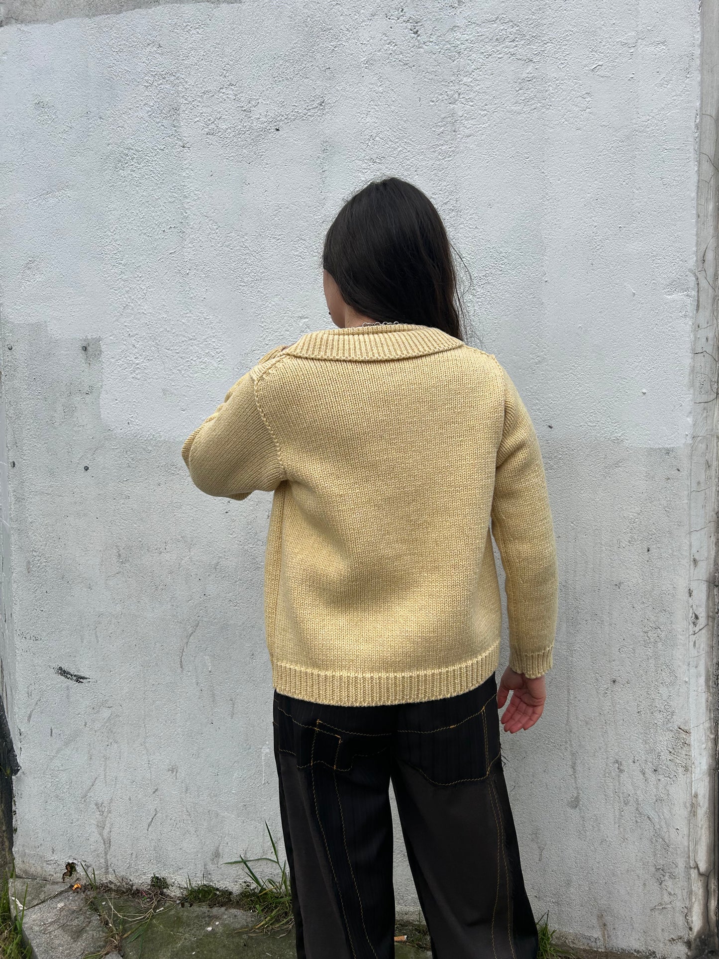 YETTON CARDIGAN BUTTER