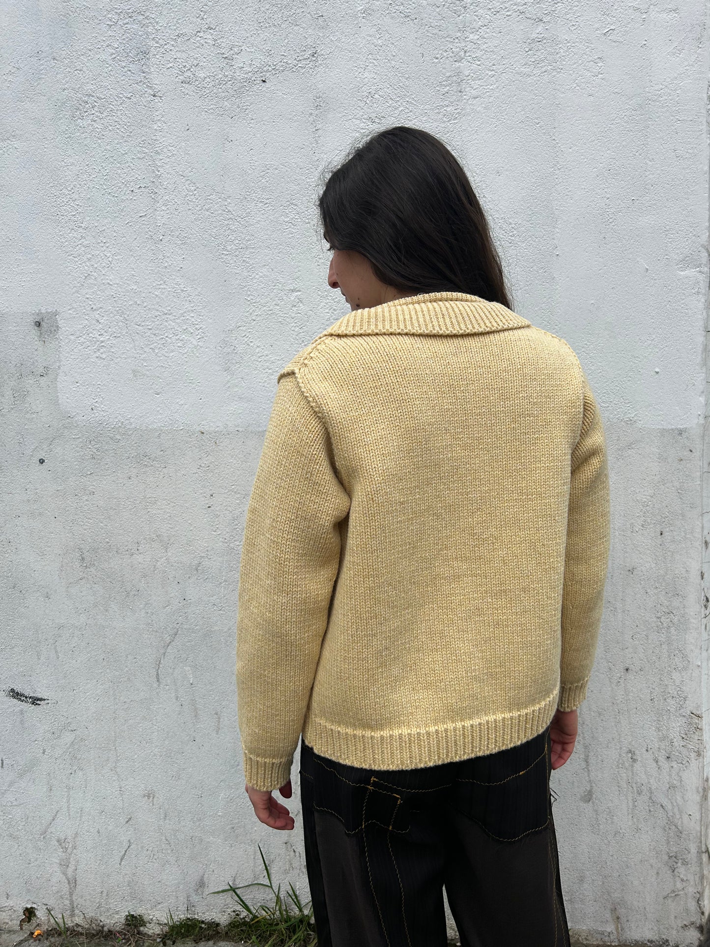 YETTON CARDIGAN BUTTER