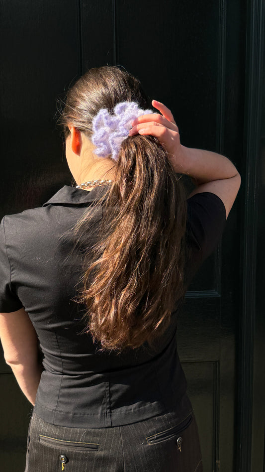 KNOTTS SCRUNCIE PURPLE