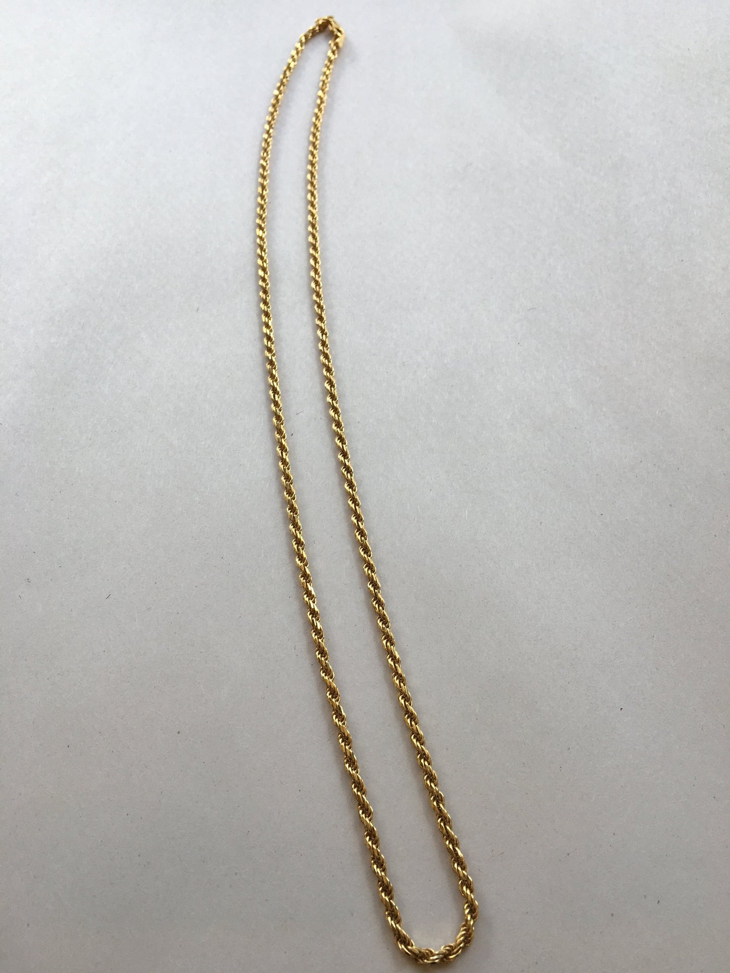 ROPE CHAIN 9CT GOLD