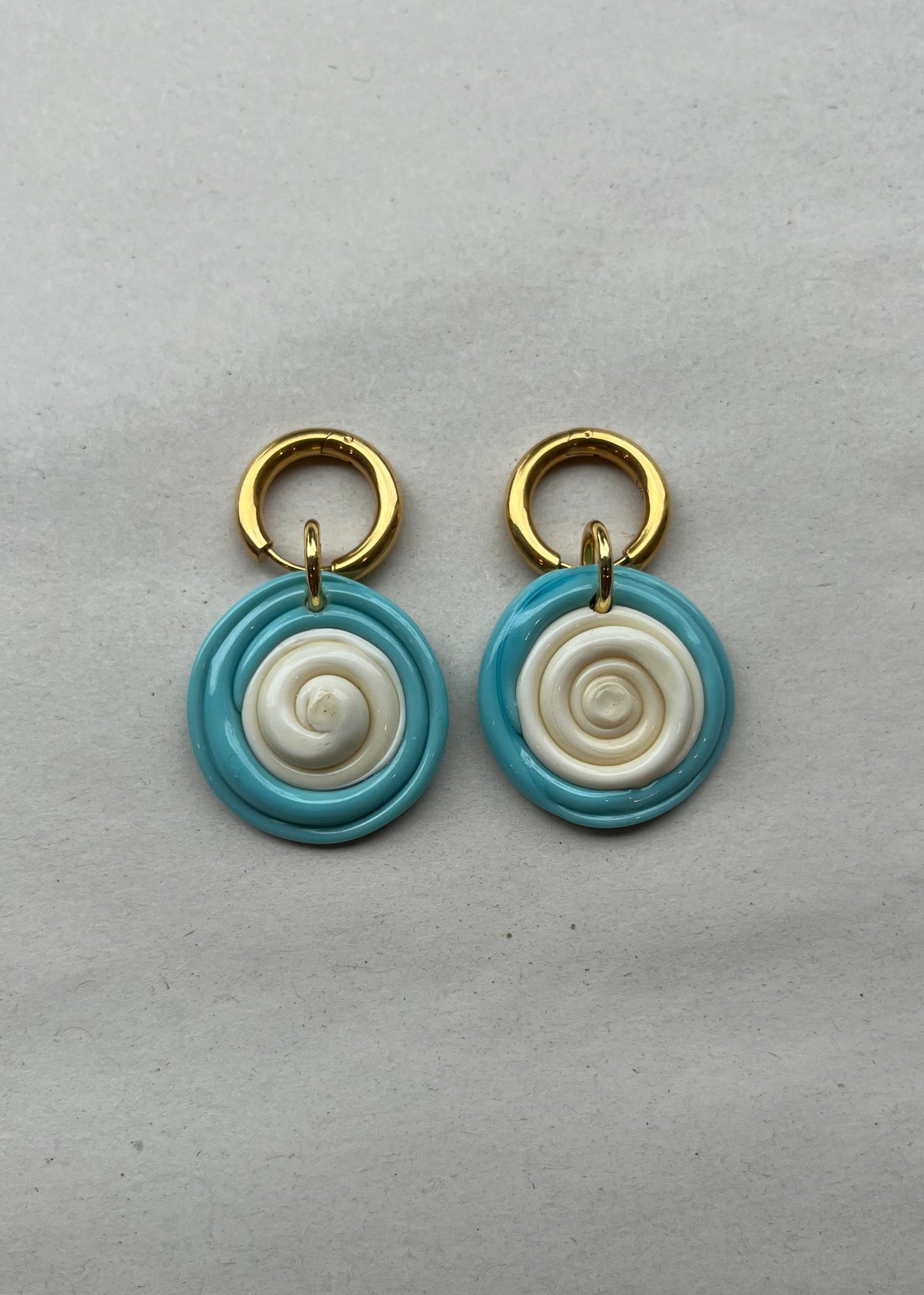 SANDRA ALEXANDRA SEA URCHIN BLUE & IVORY