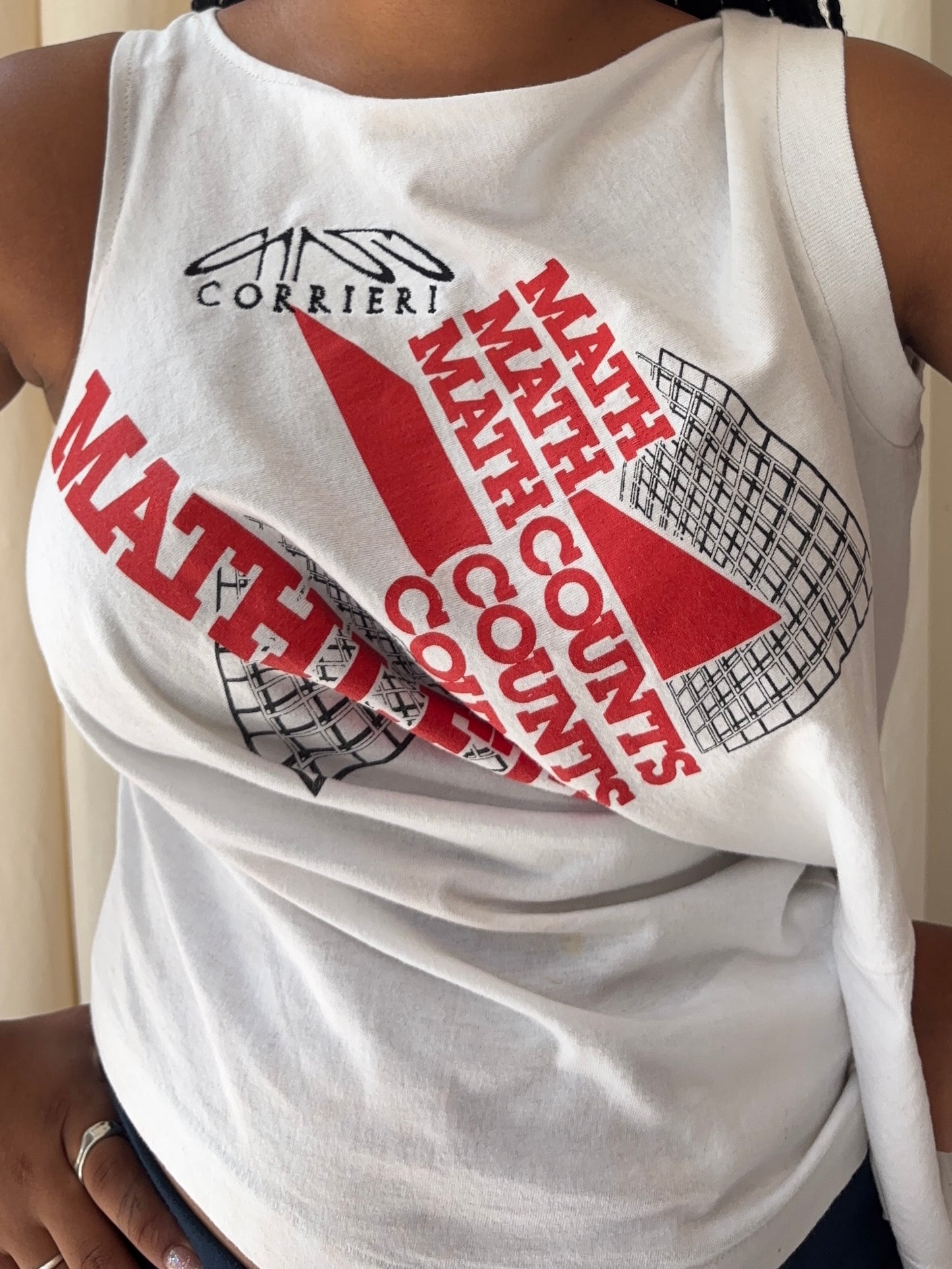 GINA CORRIERI SHIFT TOP MATHLETES