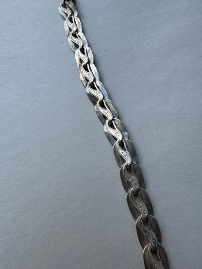 SACROSANCT ROUNDED ALBERT LINK BRACELET