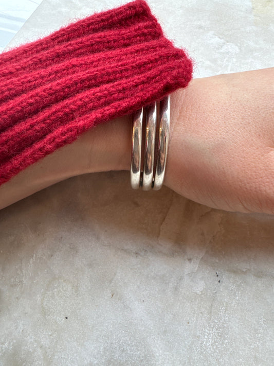 SACROSANCT SILVER BANGLE