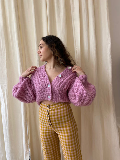 ROSEKUMO MAMMA CARDIGAN PINK