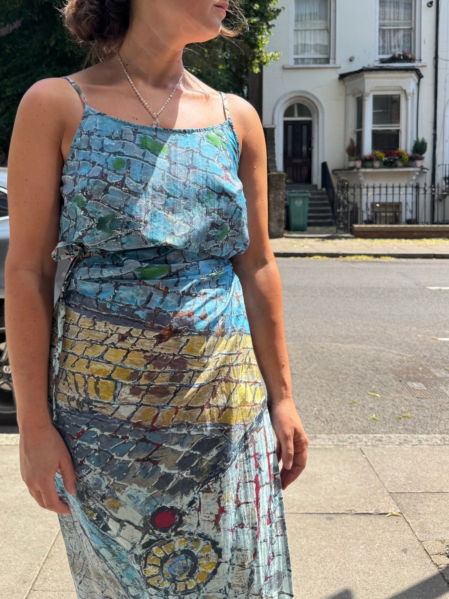 MOUZAHRES - THEODORA WRAP DRESS