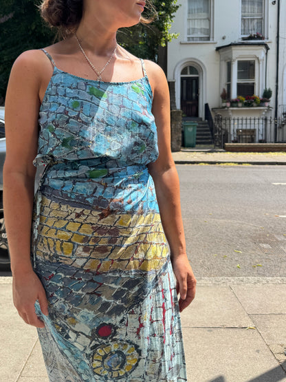 MOUZAHRES - THEODORA WRAP DRESS
