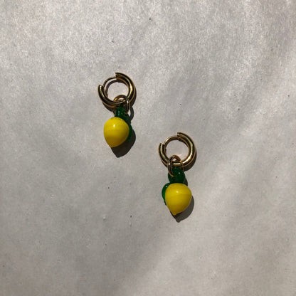 SANDRA ALEXANDRA LEMON EARRINGS