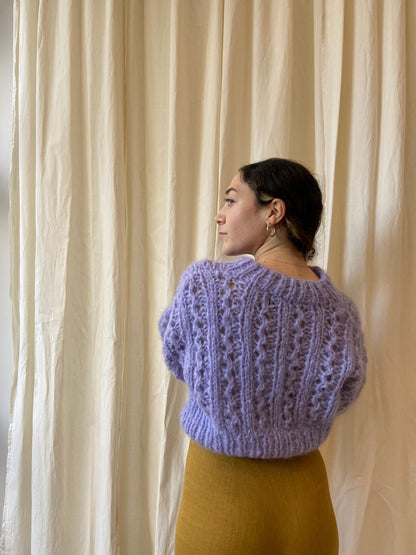 ROSEKUMO MAMMA CARDIGAN LILAC