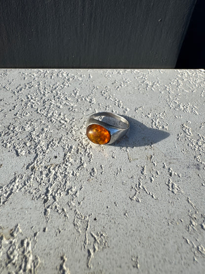 SACROSANCT JASPER STONE RING