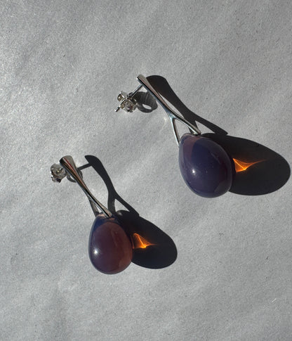 SISI JOIA GOTA NAIL EARRINGS - OPALINE LILAC