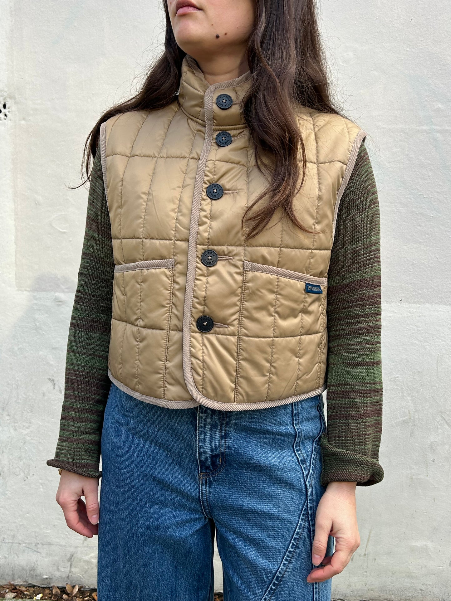 LAVENHAM CROPPED COCOON MICKFIELD OCHRE