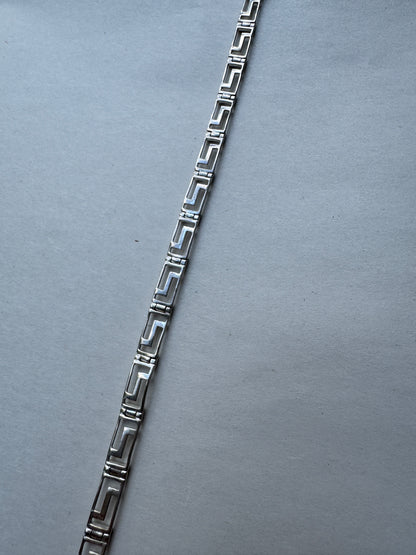 SACROSANCT L SQUARE LINK BRACELET
