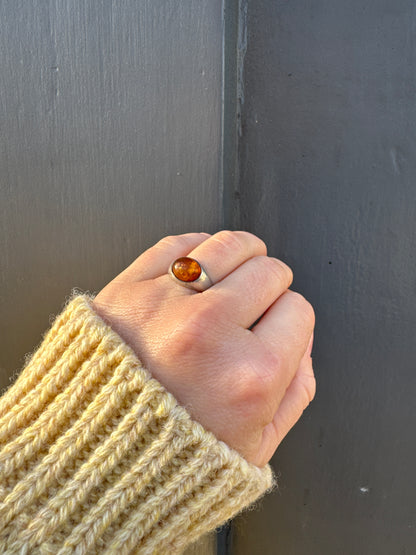 SACROSANCT JASPER STONE RING