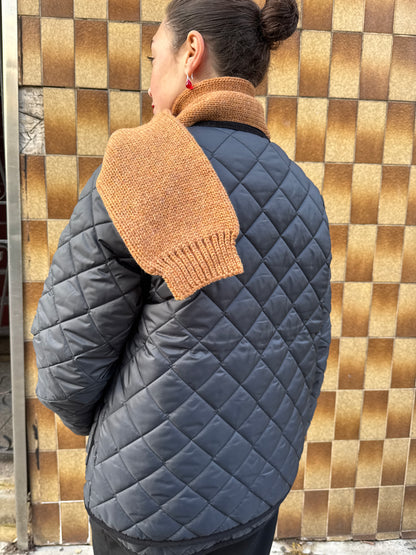 LAVENHAM CONTRAST CORNARD JACKET NAVY