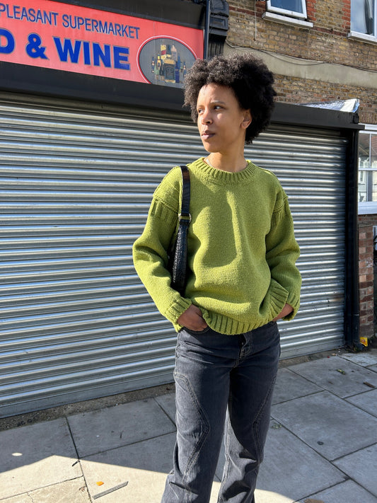 YETTON JUMPER CALYPSO GREEN