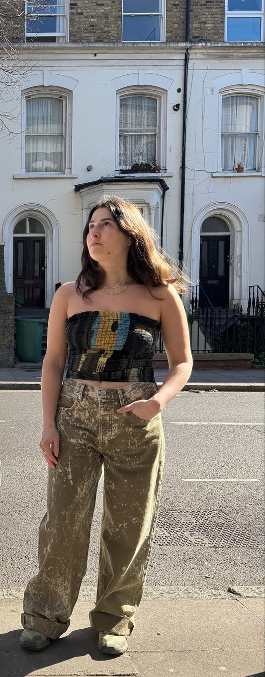 DALA ISLE JEANS MINERAL LIZARD